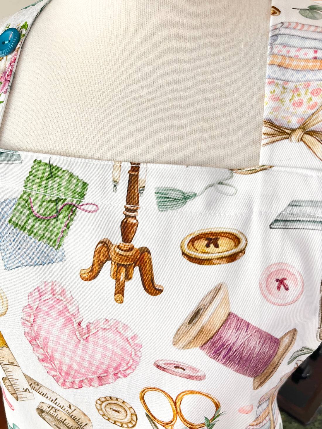Sewists Will Love this Beautiful Cotton Apron