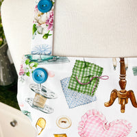 Sewists Will Love this Beautiful Cotton Apron