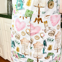 Sewists Will Love this Beautiful Cotton Apron