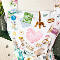 Sewists Will Love this Beautiful Cotton Apron