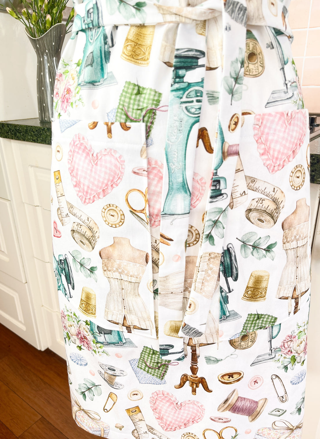 Sewists Will Love this Beautiful Cotton Apron