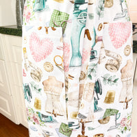 Sewists Will Love this Beautiful Cotton Apron