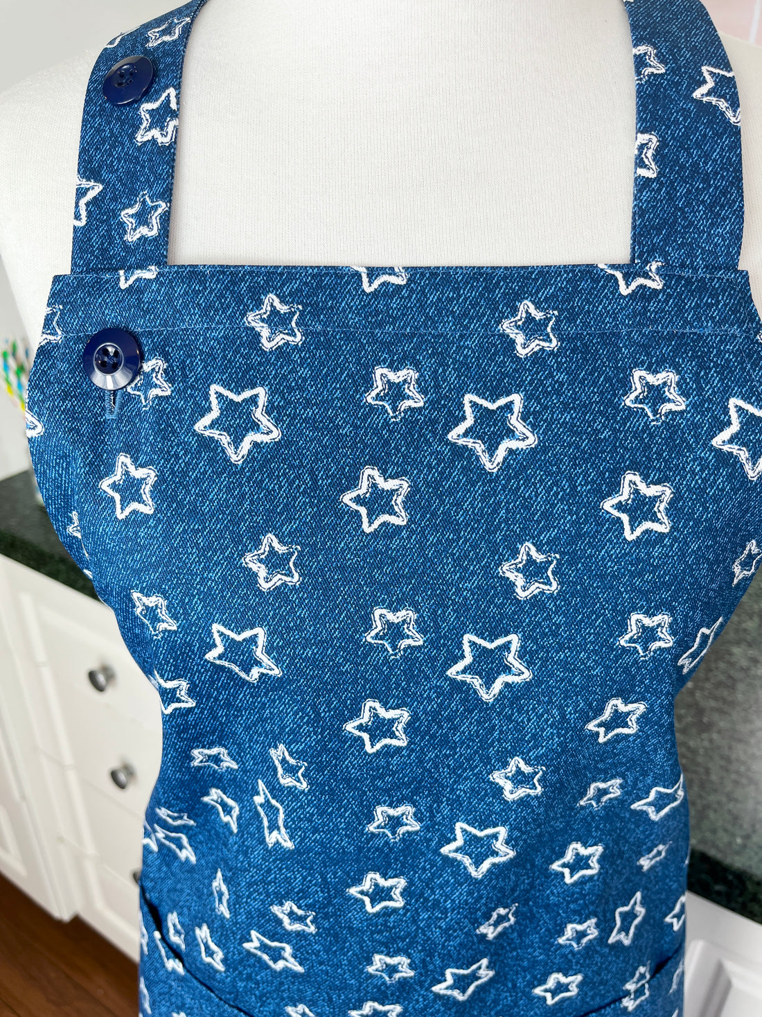 Starry, Starry Apron - Perfect for the Messiest Baker, Cook or BBQ-Master