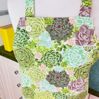 Sensational Succulent Apron for Any Adult