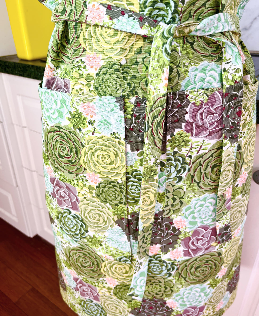 Sensational Succulent Apron for Any Adult