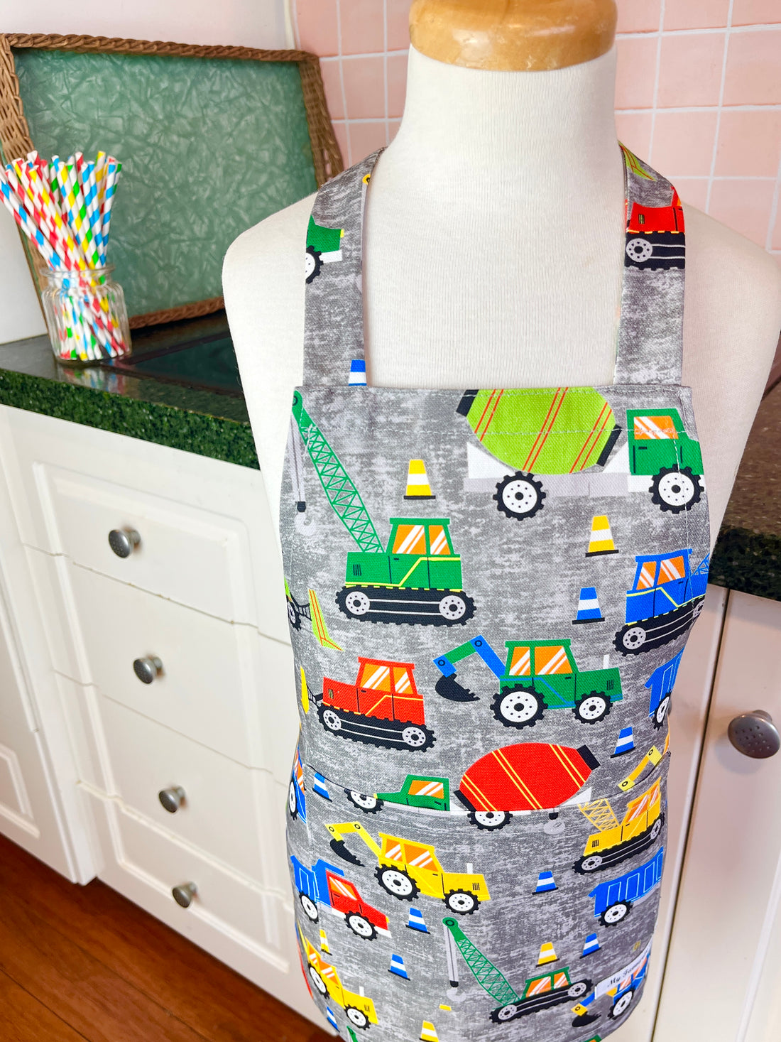 A Terrific Truck Apron is Perfect for Any Toddler