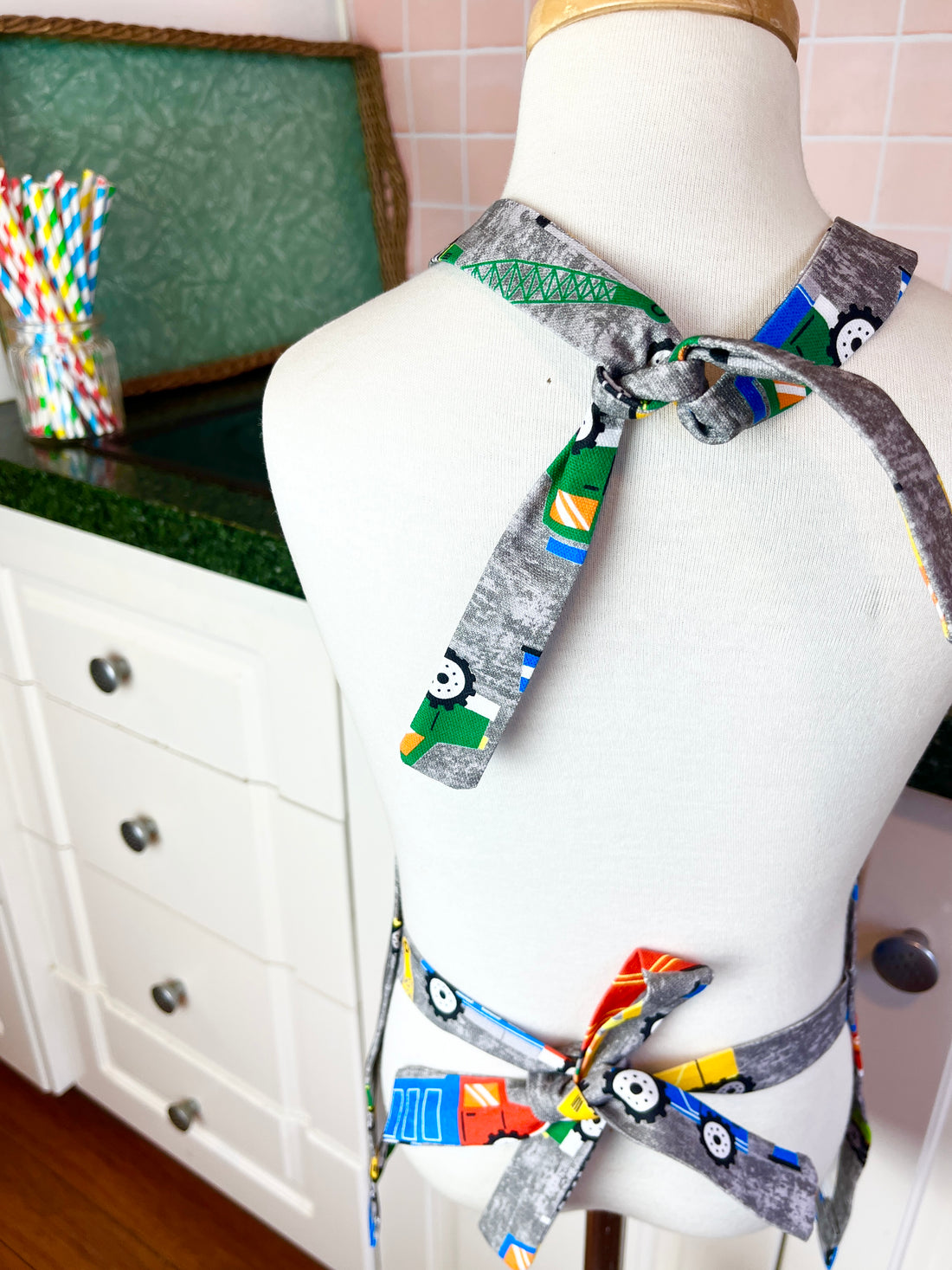 A Terrific Truck Apron is Perfect for Any Toddler