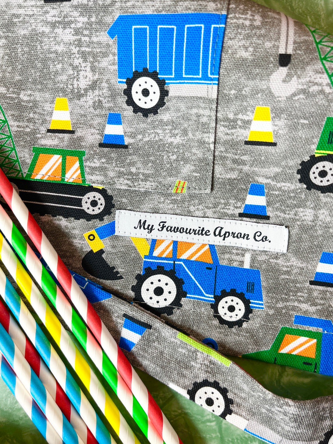 A Terrific Truck Apron is Perfect for Any Toddler