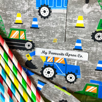 A Terrific Truck Apron is Perfect for Any Toddler