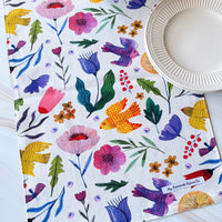 This Beautiful Table Runner has a Scandinavian Style