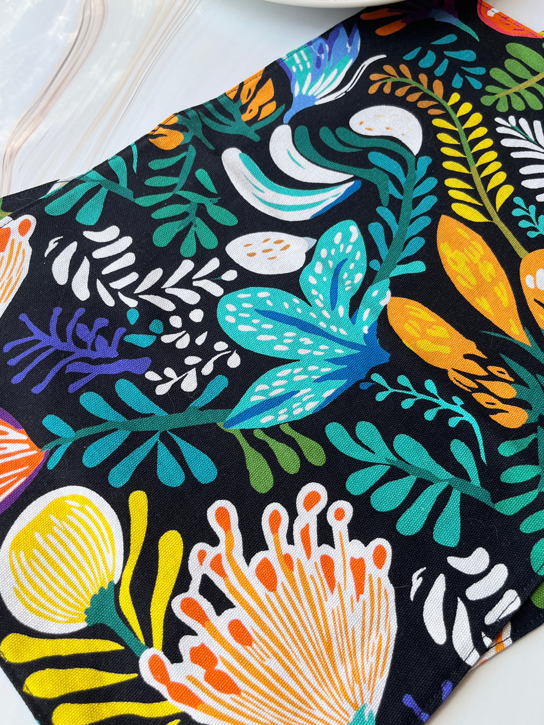 Colourful and Bright Cotton Placemats - Ideal for Messy Eaters