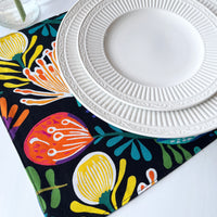 Colourful and Bright Cotton Placemats - Ideal for Messy Eaters