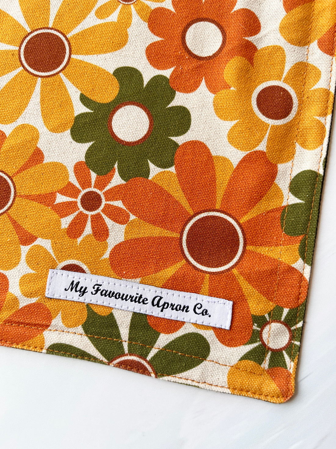This Retro Floral Placemat Set is Perfect for the Grooviest Foodie