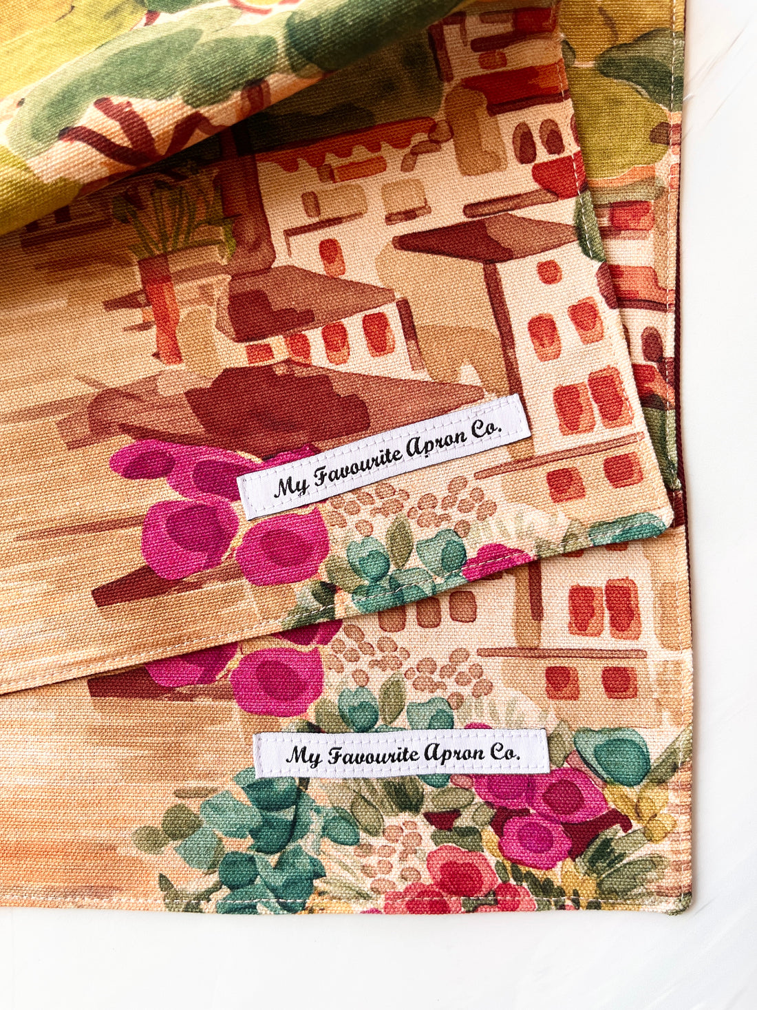 A Beautiful Set of Two Placemats That Take You Straight to Italy