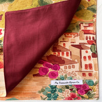 A Beautiful Set of Two Placemats That Take You Straight to Italy