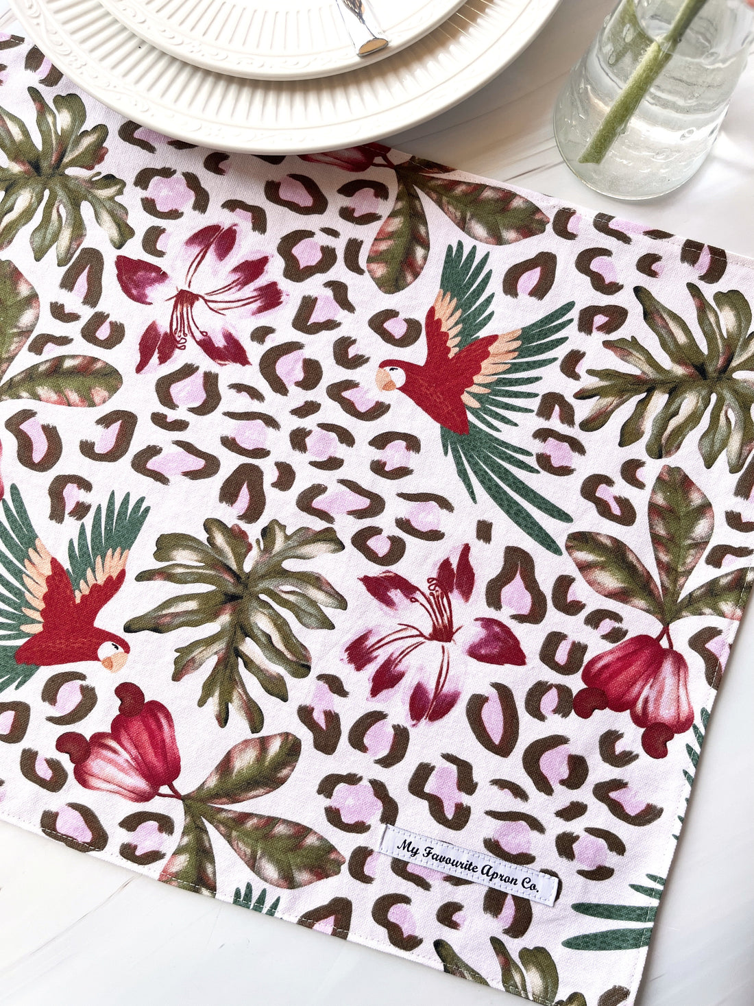 Glorious Parrot Placemats Make a Perfect Housewarming Present