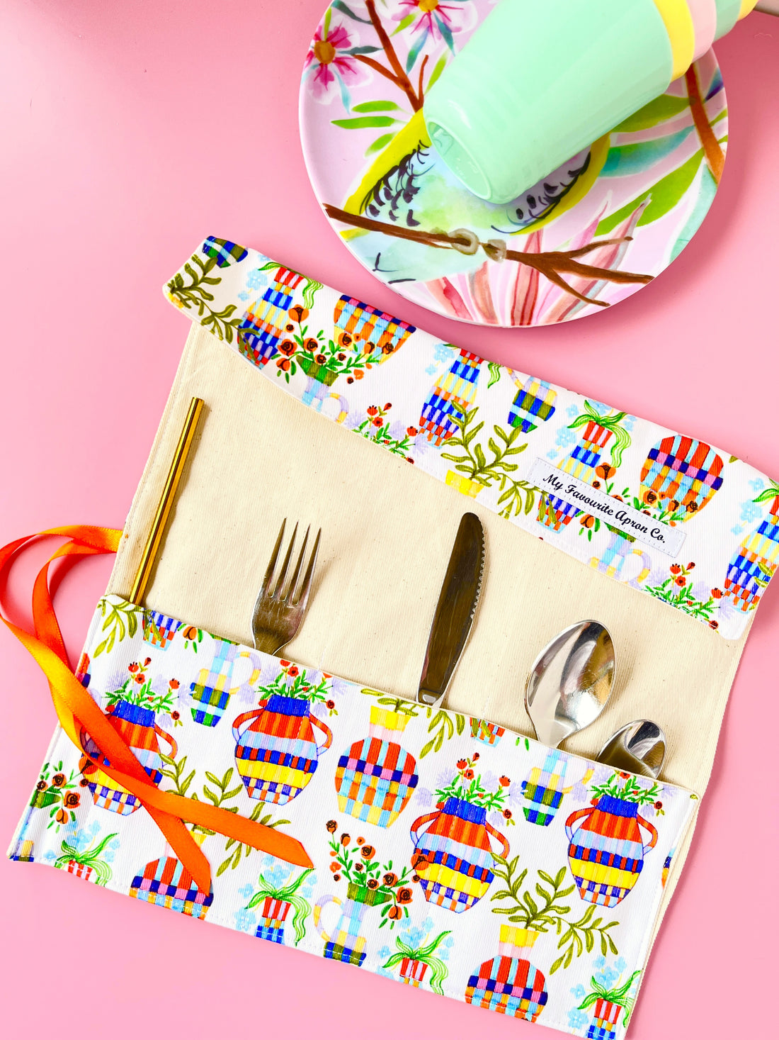 A Cutlery Roll You Can Take Anywhere and Use For Anything