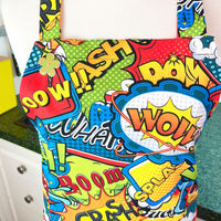 Comic Book Apron Perfect for Any Fun Baker or BBQ-er