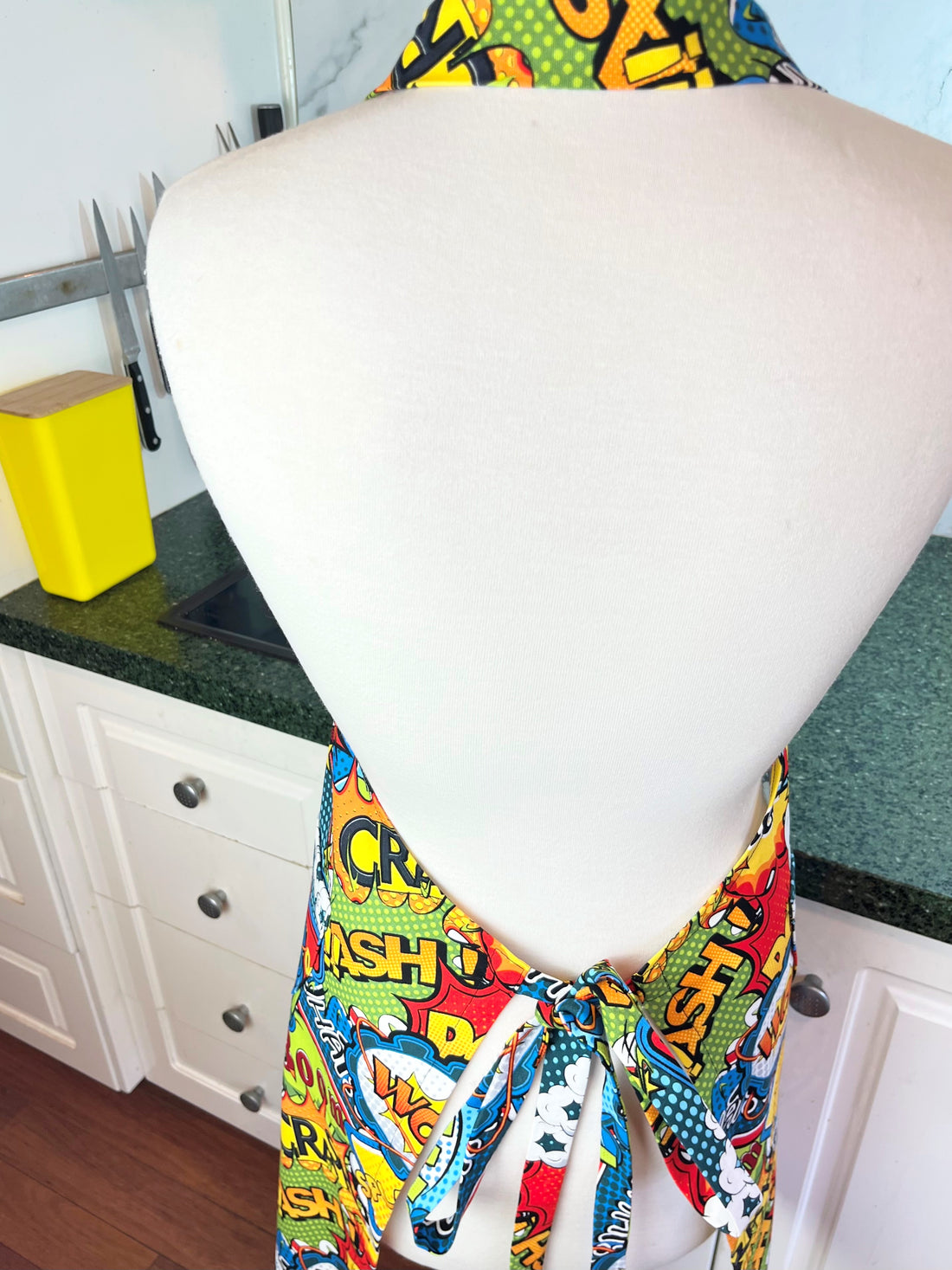 Comic Book Apron Perfect for Any Fun Baker or BBQ-er