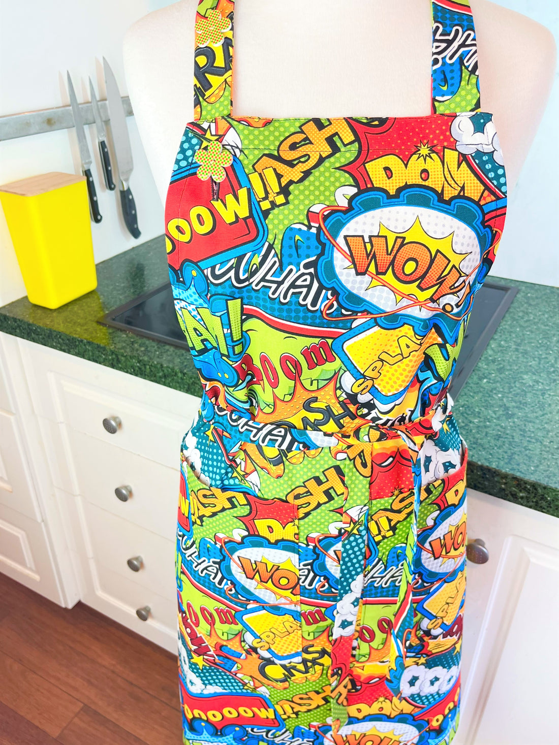 Comic Book Apron Perfect for Any Fun Baker or BBQ-er