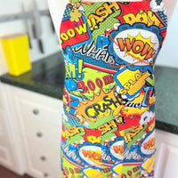 Comic Book Apron Perfect for Any Fun Baker or BBQ-er