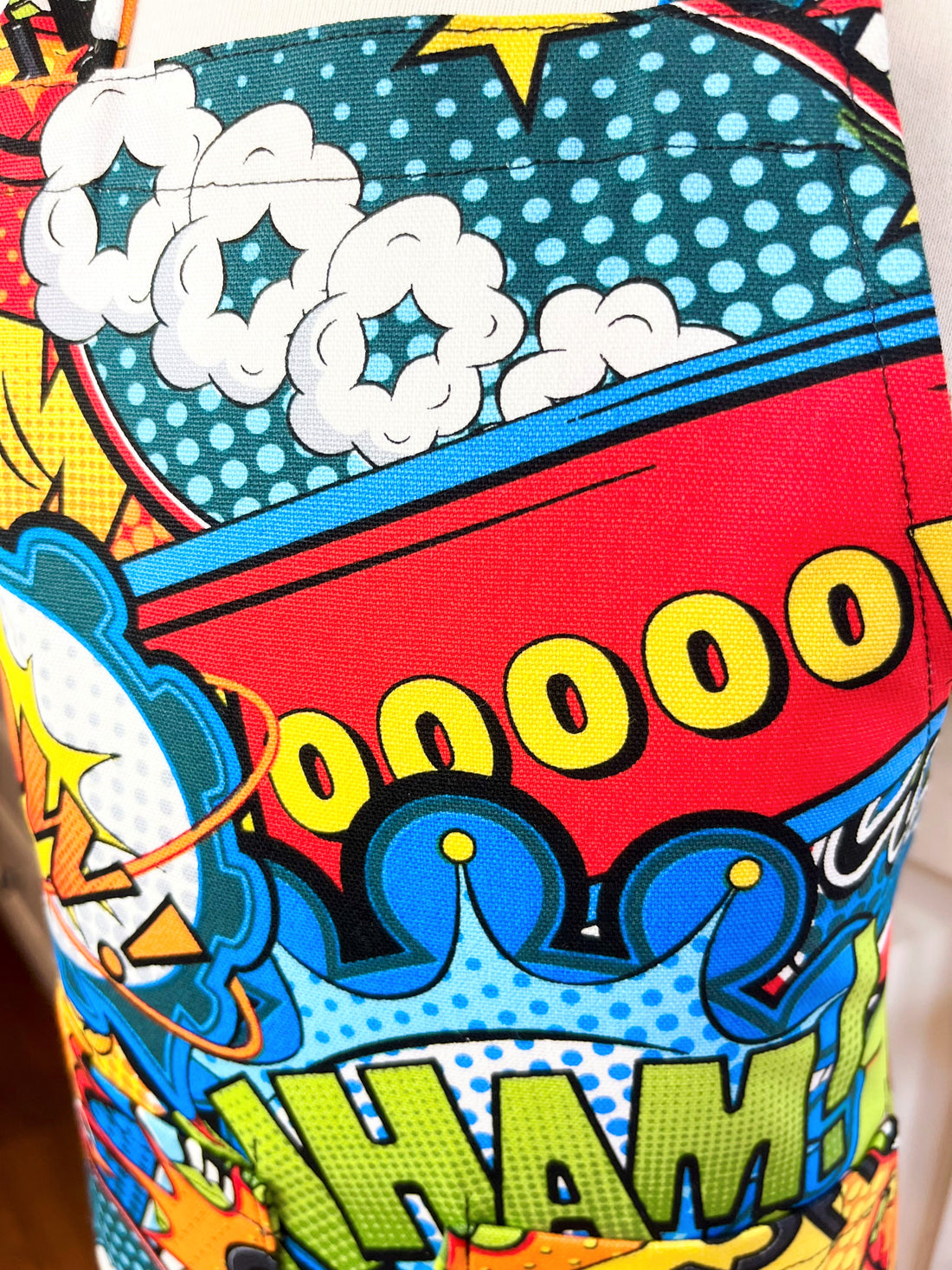 Comic Book Patterned Small Childs' Apron