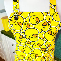 Bright and Fun Ducky Apron for a Funky Baker