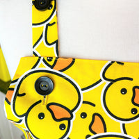 Bright and Fun Ducky Apron for a Funky Baker