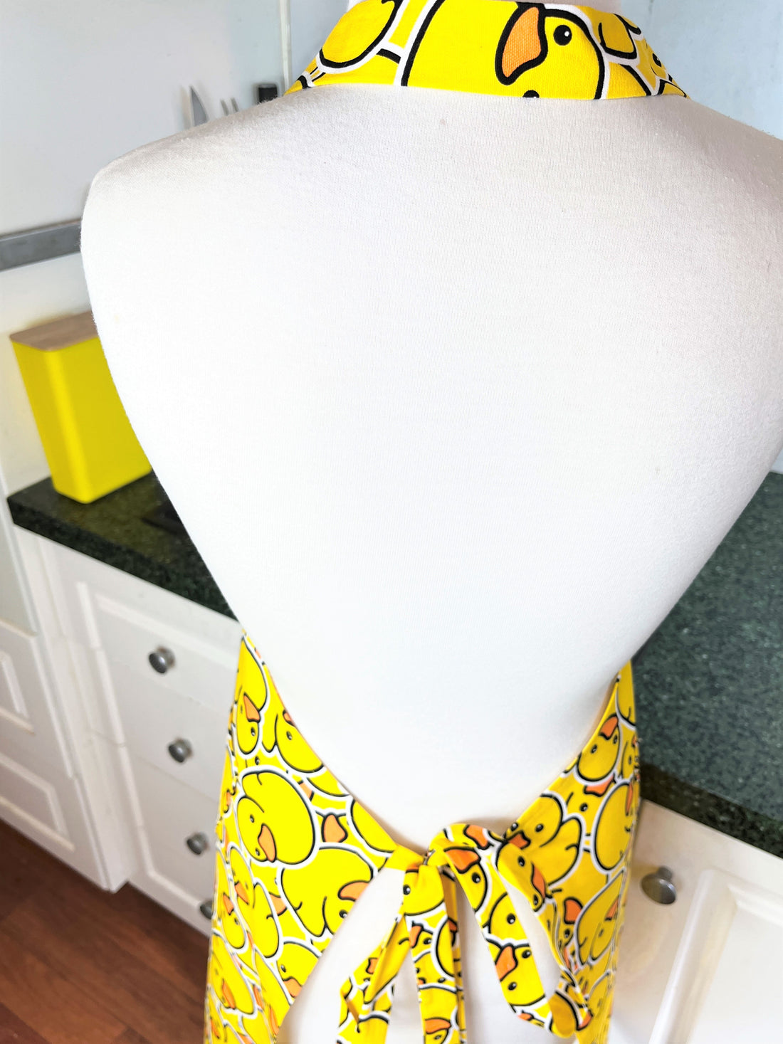 Bright and Fun Ducky Apron for a Funky Baker