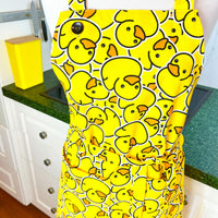 Bright and Fun Ducky Apron for a Funky Baker