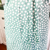 Mint Green Polka Dot Apron