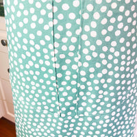 Mint Green Polka Dot Apron