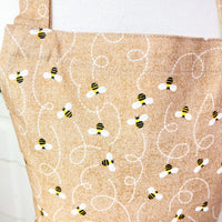 Delicate Bee Apron for Your School Aged Child