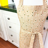 Delicate Bee Apron for Your School Aged Child