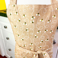 Delicate Bee Apron for Your School Aged Child