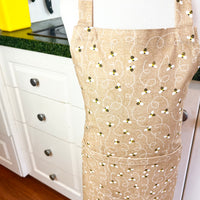 Delicate Bee Apron for Your School Aged Child