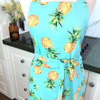 Fresh Pineapple Apron for a Petite Adult or Teenager