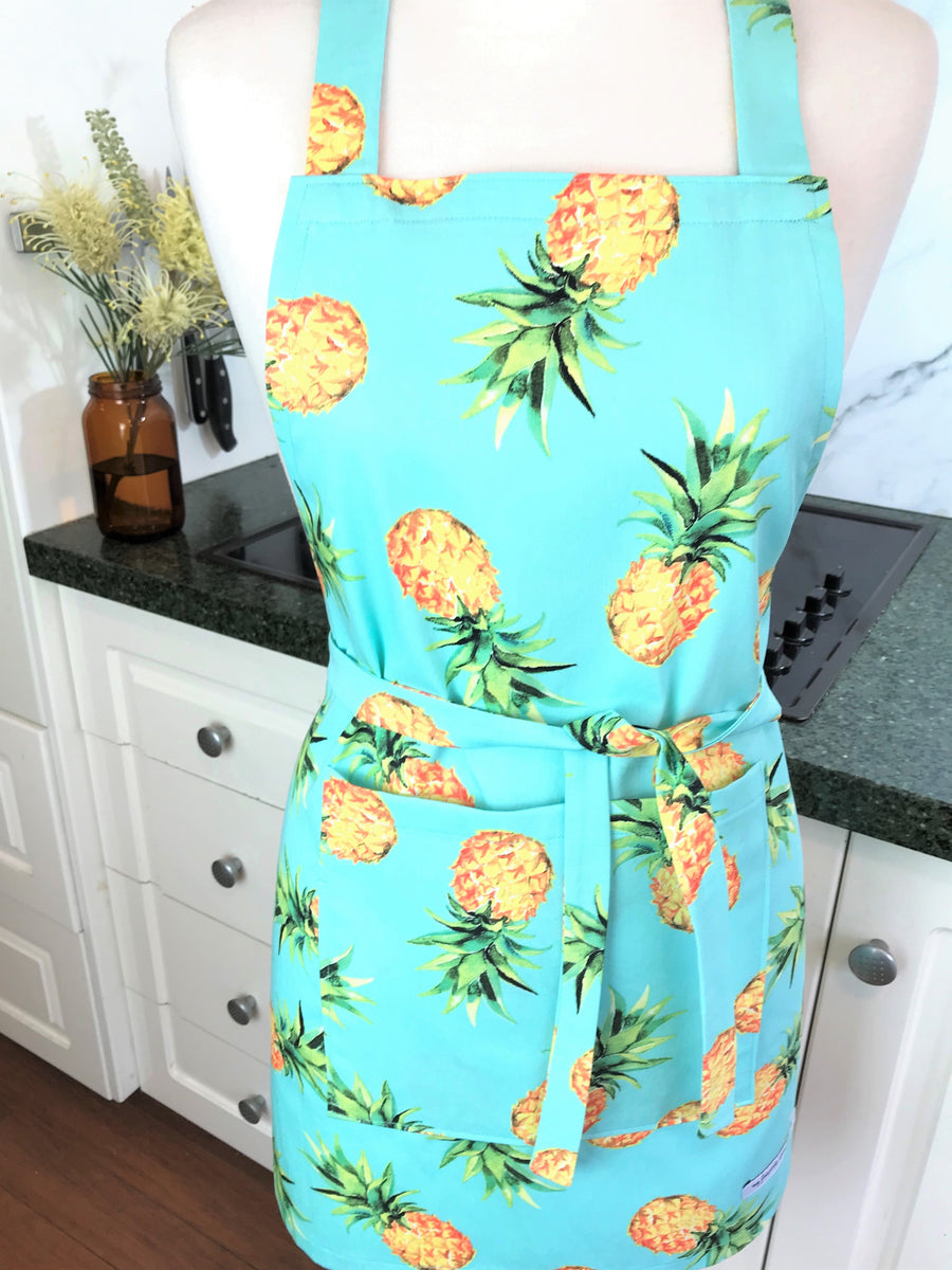 Fresh Pineapple Apron for a Petite Adult or Teenager