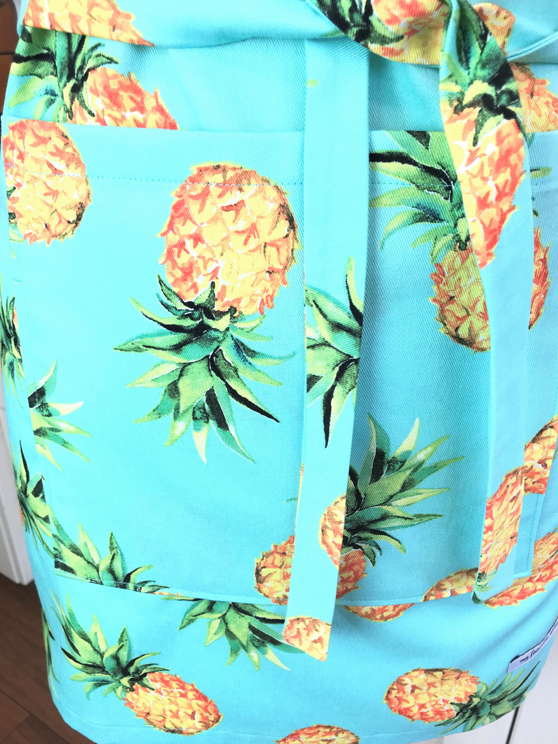 Fresh Pineapple Apron for a Petite Adult or Teenager